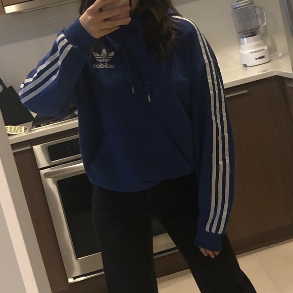 Adidas blue sweatshirt - Picture 2 of 3